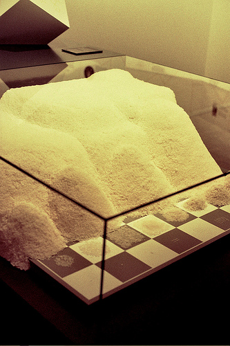 rice on a chessboard
