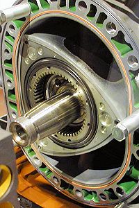 Wankel rotary engine is based on Reuleaux triangle