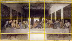 DaVinci's Last Support with golden ratio