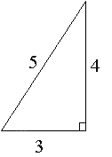 3-4-5 triangle