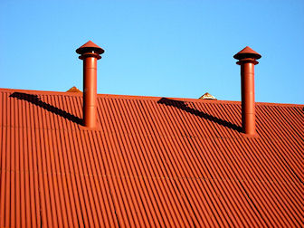 corrugated iron roof