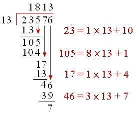 how do you do division algebra equations