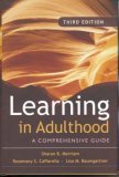 learning in Adulthood - cover