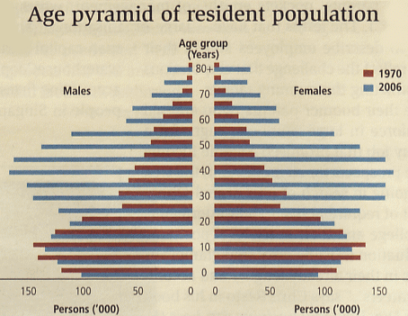 population pyramid