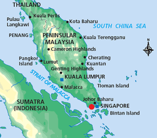 Singapore map