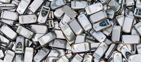 Cell phones detail