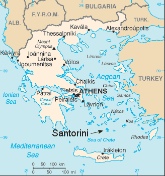 map of greece