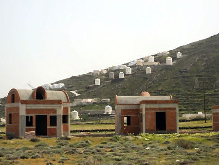 houses on Santorini