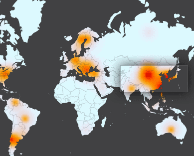 Akamai network attacks