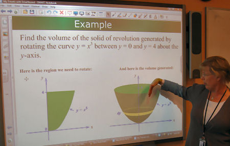 IWB - volume fo solid of revolution