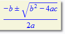 quadratic