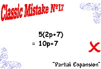 classic math mistake classic math mistake