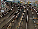 train tracks radius of curvature
