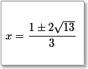 quadratic