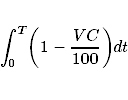 The page speed index score is based on calculus