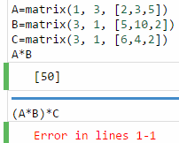 Sagemath matrix scalar example