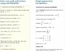 ASCIIMath input, KaTeX output