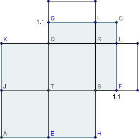 net for closed cube - whole sheet 3