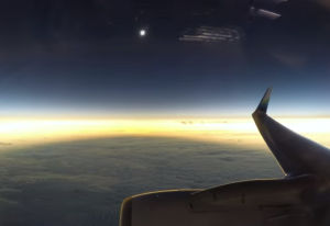 AlaskaAir total eclipse