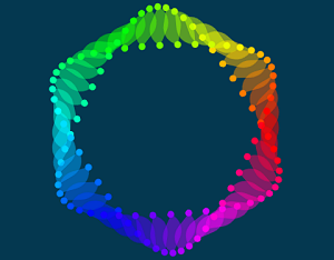 CSS Animated Hexagon Wave