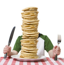 Stack of pancakes