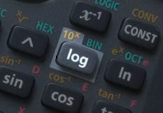calculator button for logx 10x