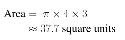 How to Find the Area of an Ellipse