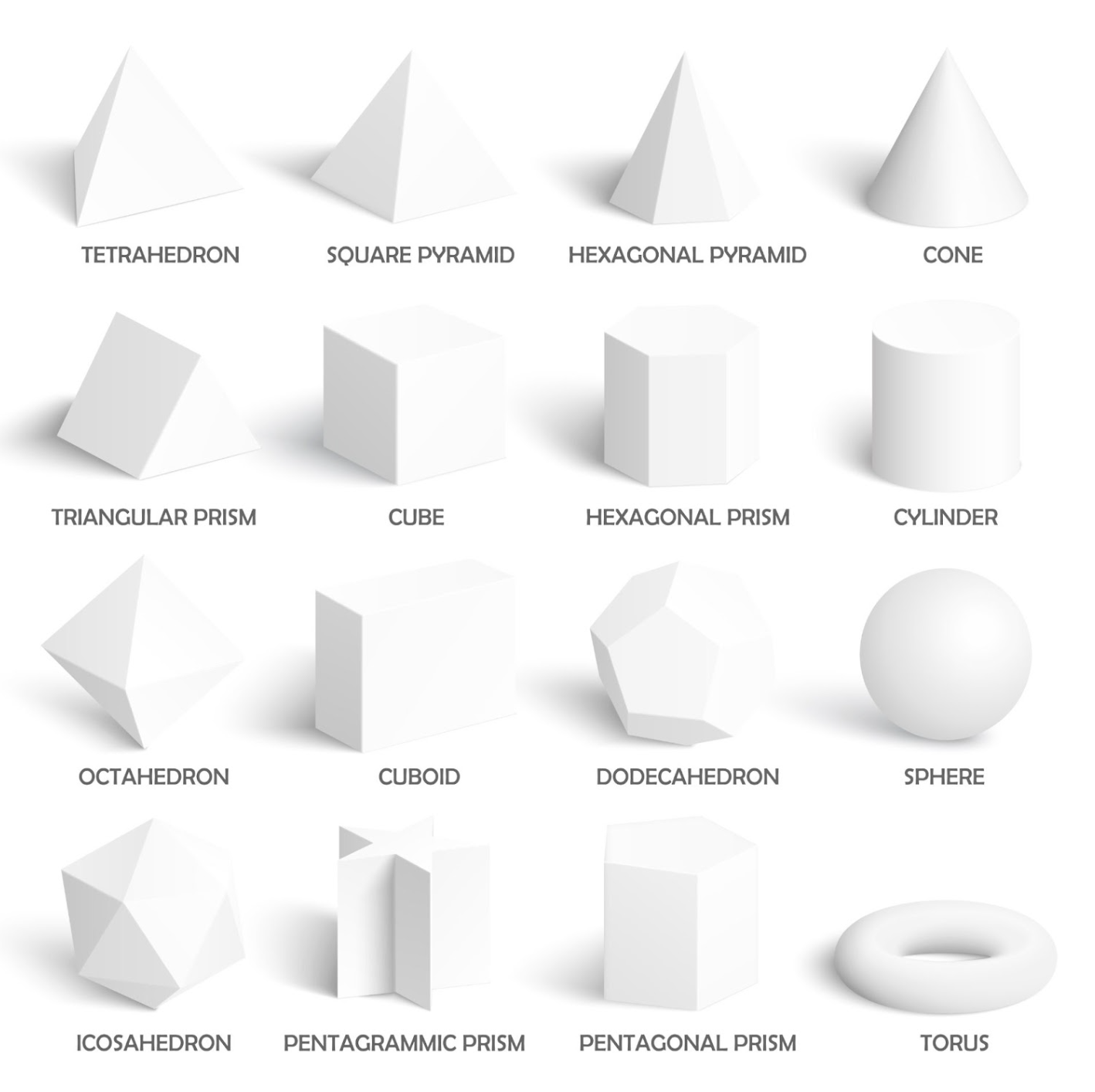 Solid Geometry Shapes