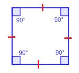 The Angles of a Square