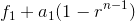 f_1+a_1(1-r^{n-1})