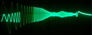 oscilloscope readout